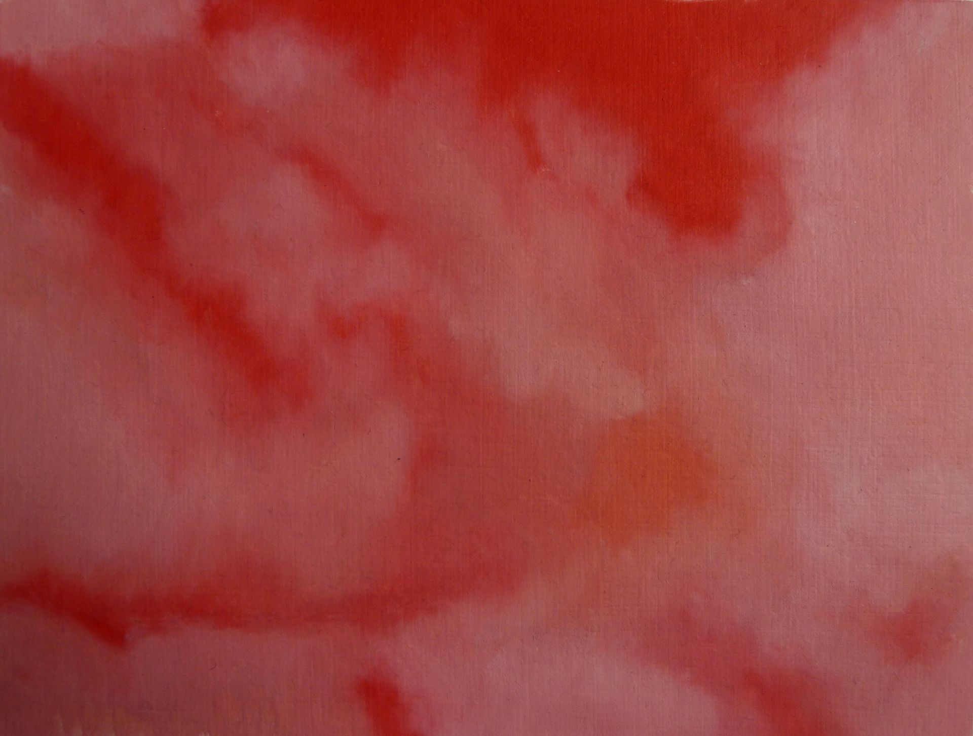 Andrea Friedli, schilderij, malerei, kunst, illustratie, illustration, art,  close-up van een rode en witte aquarelachtergrond, Andrea Friedli