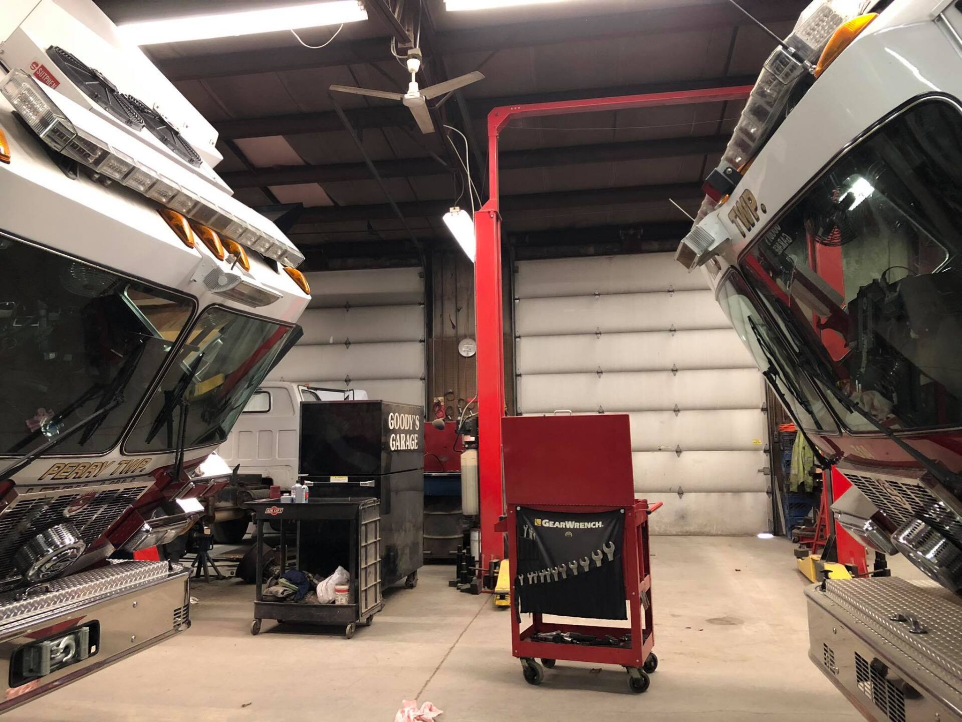 Two Trucks In Garage — Zanesville, OH — Goody’s Garage