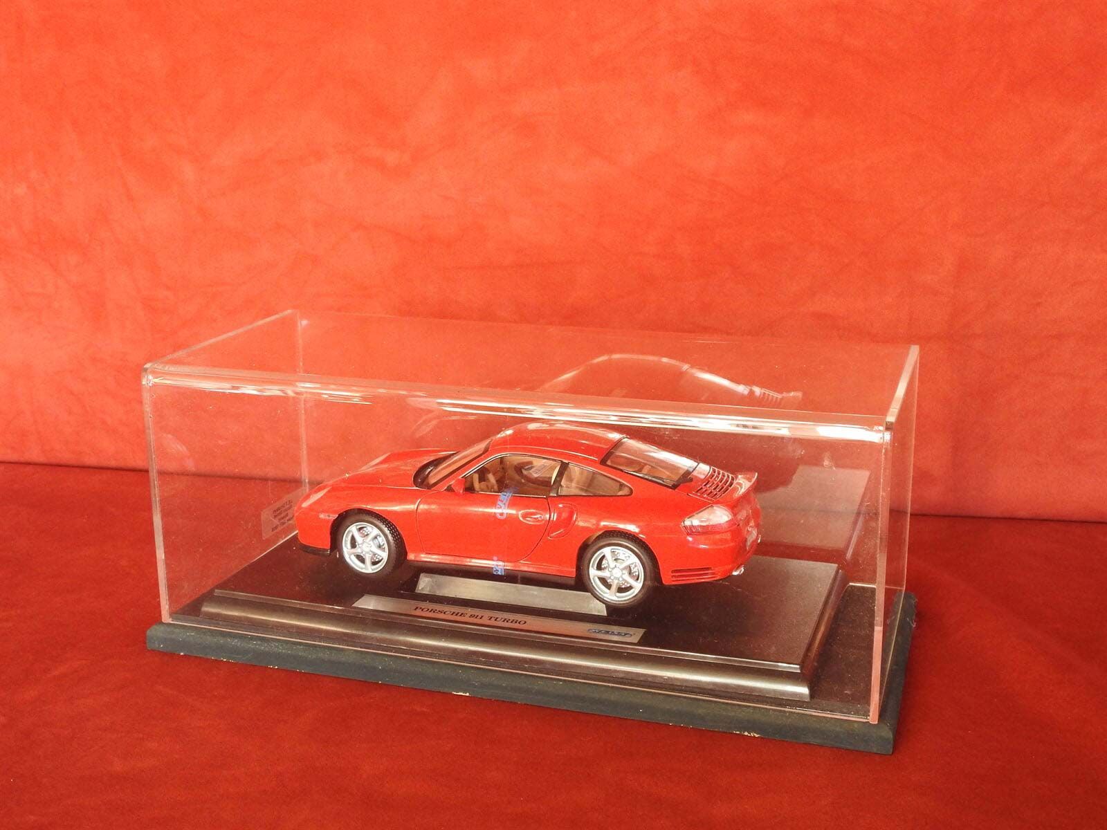 A Red toy car in a Clear Display Case  — Light Industries in Bowral, NSW