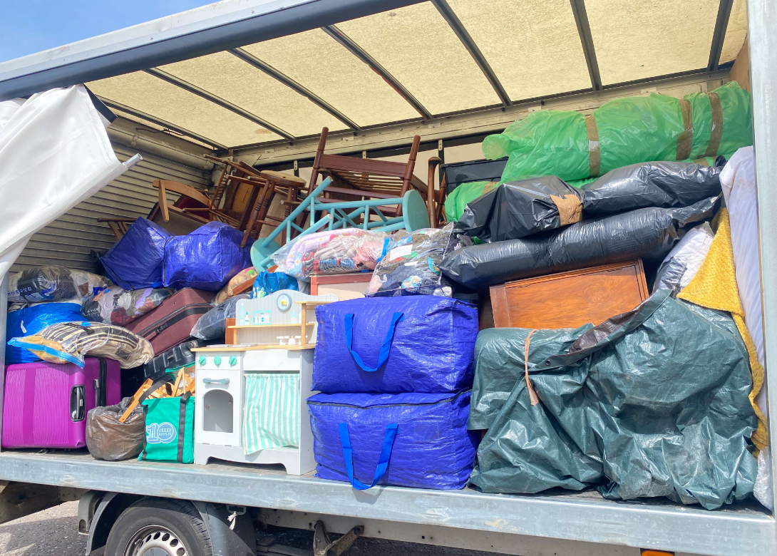 Container to house move.