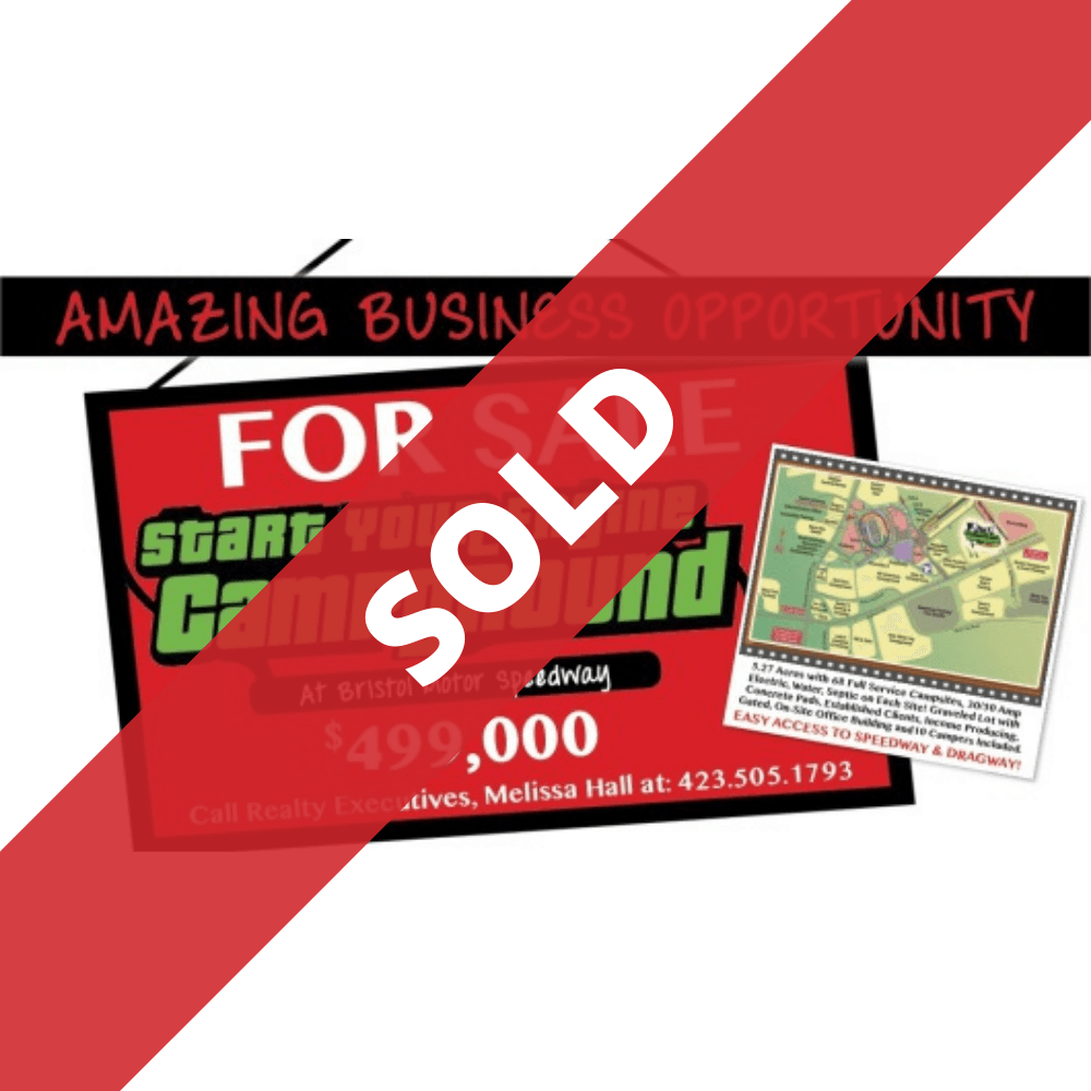 START YOUR ENGINE CAMPGROUNDS Promotional image Recently Sold