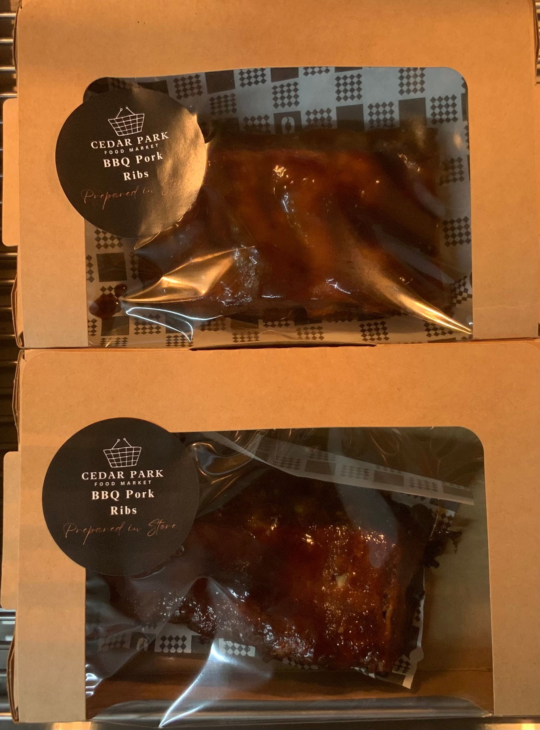 Packaged BBQ Pork Ribs — Cedar Park Supermarket In Taranganba, QLD