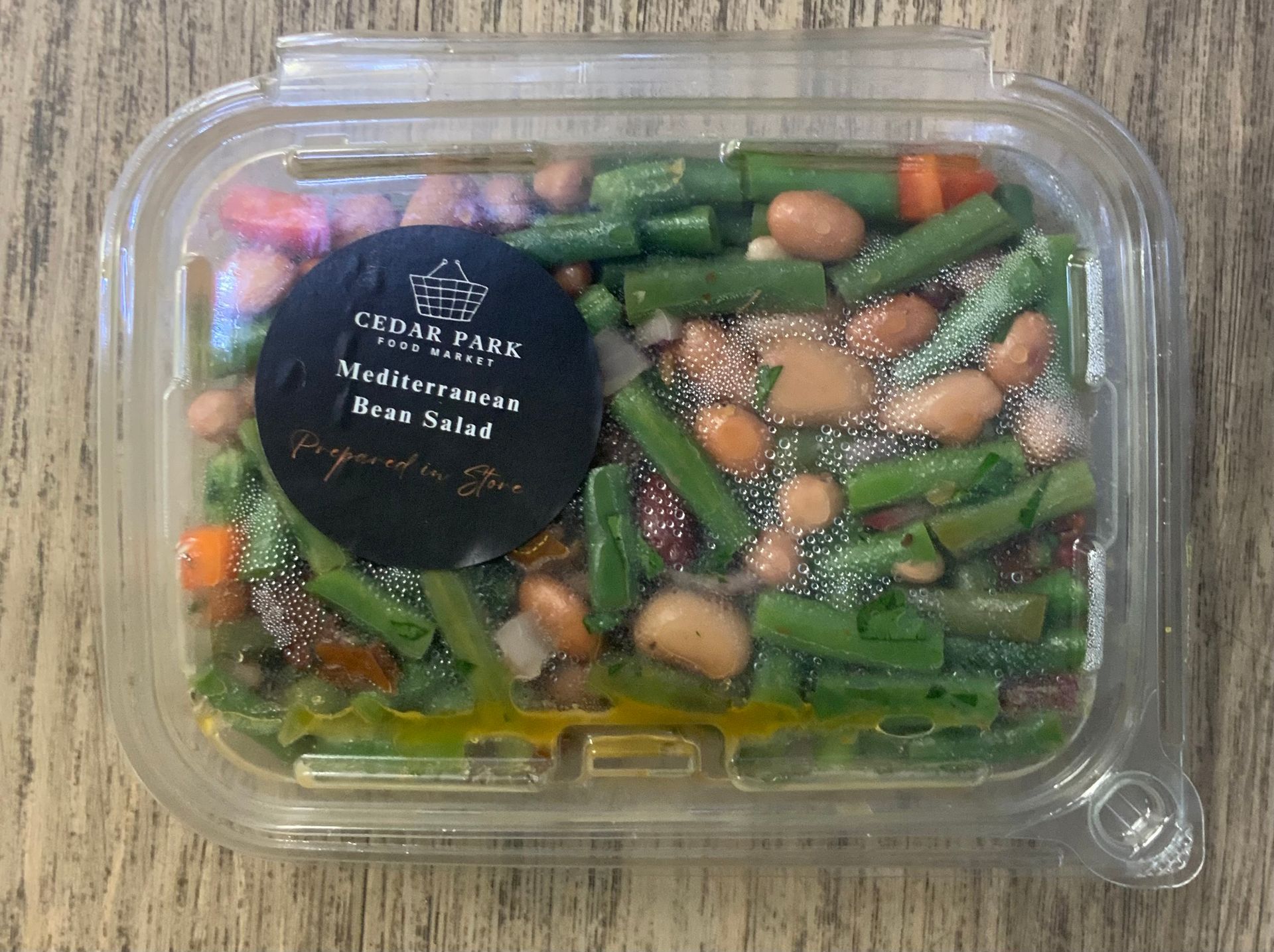 Clear Plastic Container of Mixed Chopped Vegetables with A Black Label on Top — Cedar Park Supermarket In Taranganba, QLD