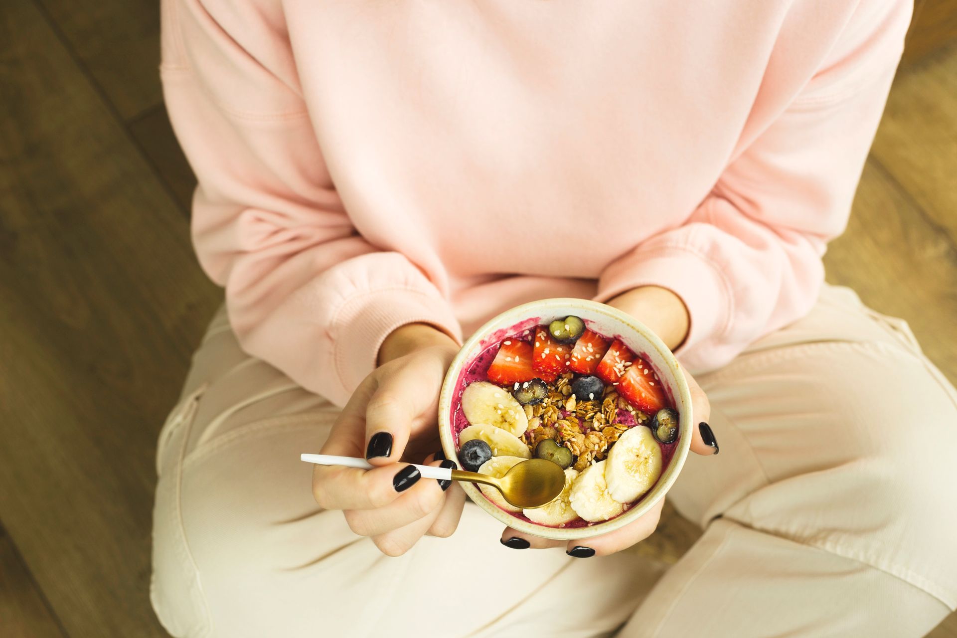 Healthy Food Smoothie Bowl