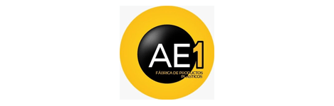 Un círculo amarillo con la palabra ae1 en él