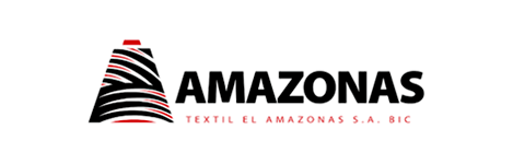 El logo de amazonas textiles y amazonas sa bic