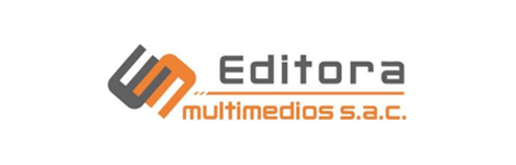 A logo for editora multimedios s.a.c.