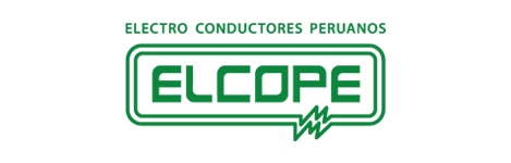 A green and white logo for electro conductores peruanos