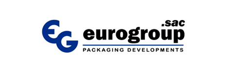 Un logotipo azul y negro para los desarrollos de embalaje del Eurogrupo