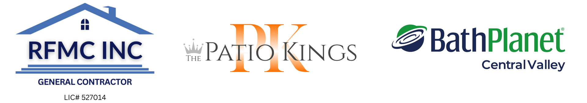 RFMC Construction Inc Logo White