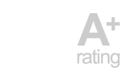 Better Business Bureau A Plus Rating Logo