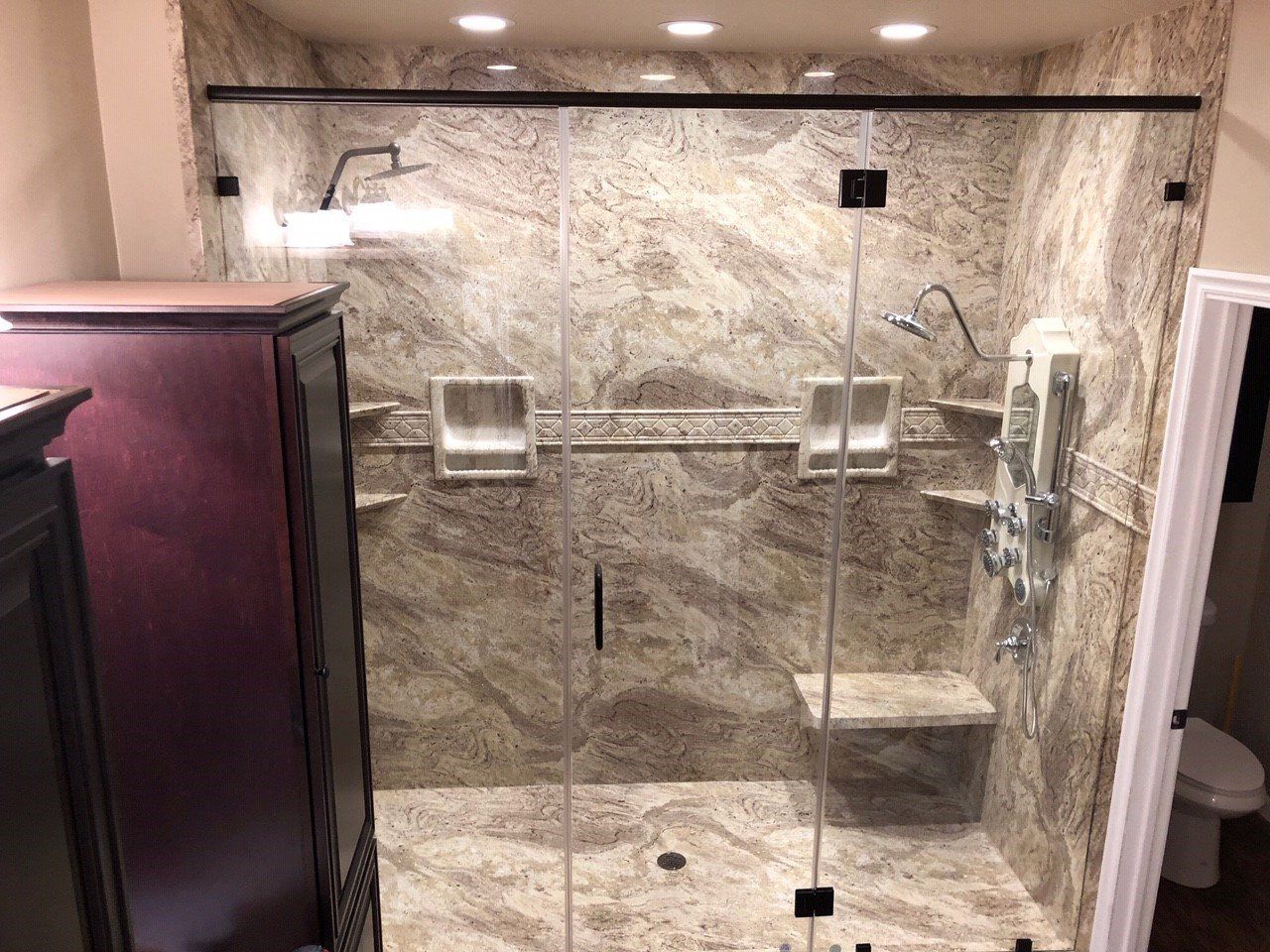 Couples Walk In Shower