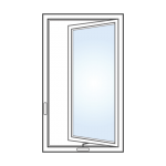 Casement & Awning Window White