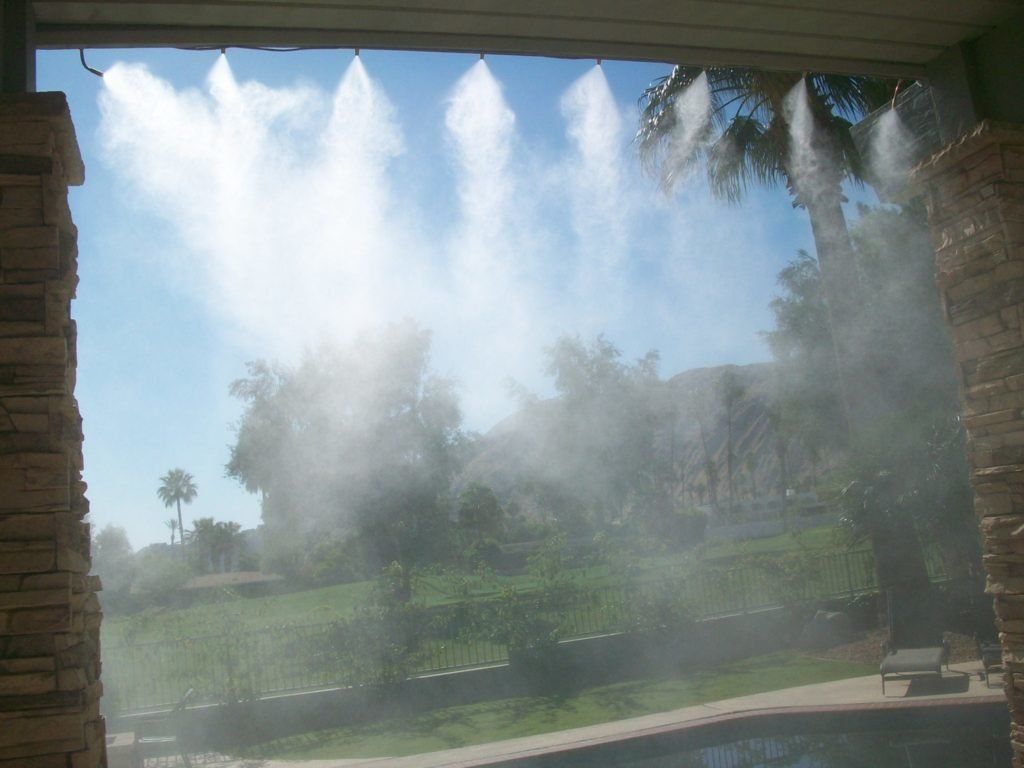 High Pressure Patio Misting System — Mist System Testing in Fresno, CA