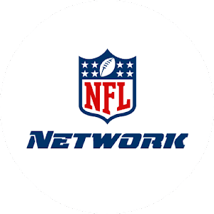 the nfl network logo is on a white background .
