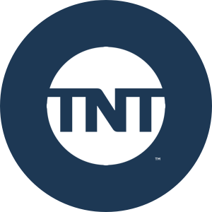a logo for tnt in a blue circle