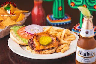 American Burger — Amherst, MA — Garcia’s Mexican Restaurant & Bar