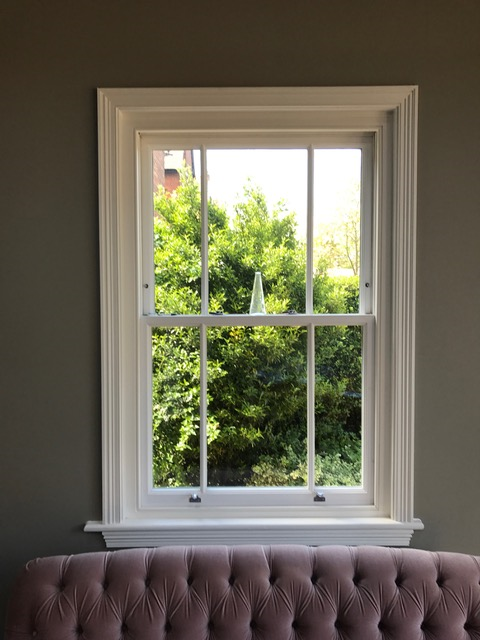dulux hand painted windows and doors