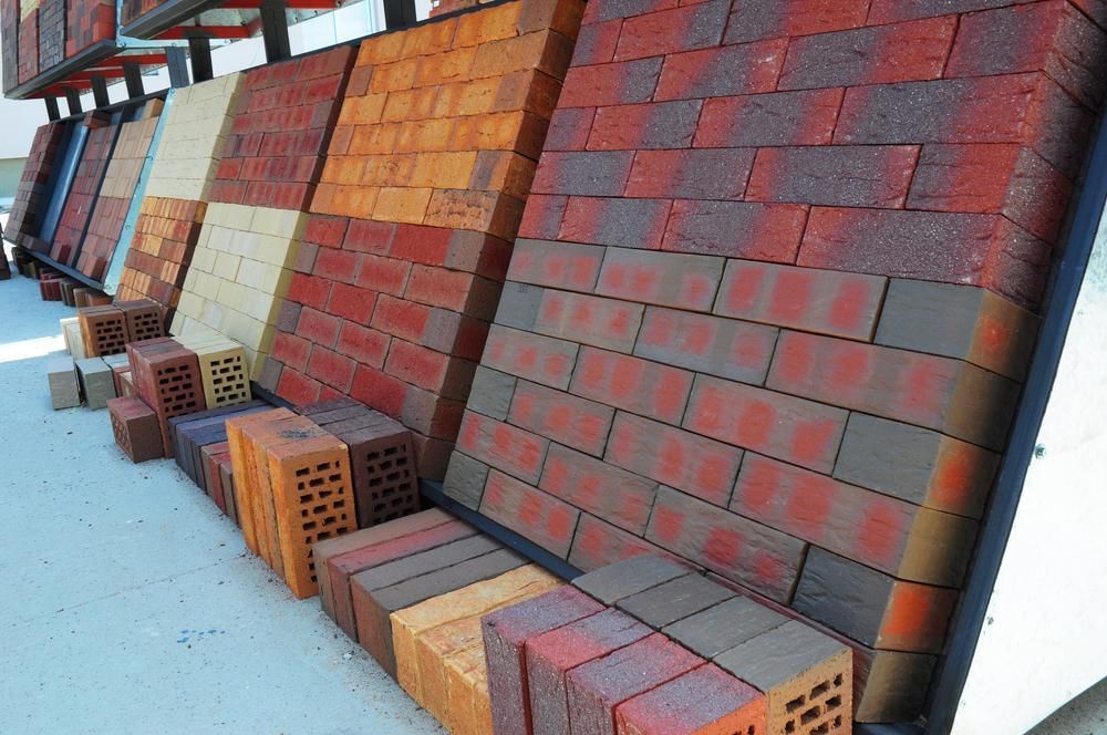 A Display of Bricks of Different Colors and Sizes — S & L Sand & Gravel in South Lismore, NSW