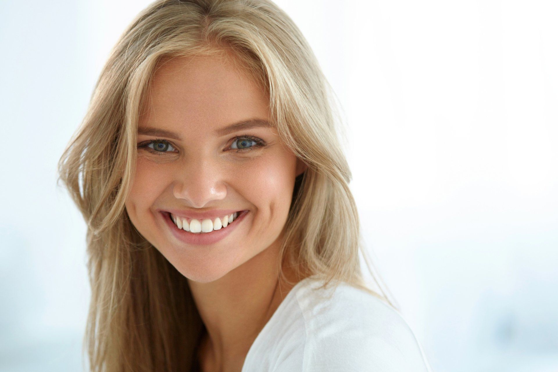 Woman with a perfect smile — Ashland and Ruther Glen, VA — Ashland Family Dentistry