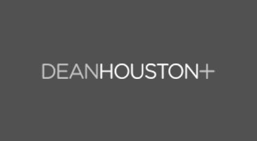 DEANHOUSTON+ logo in light gray text on a dark gray background