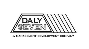 Daley Seven management development company logo in black and white