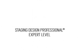 Staging Design Professional Expert Level