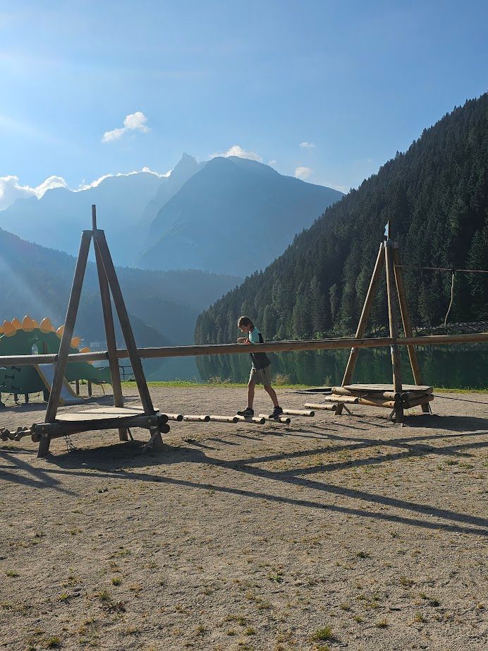 Auronzo di cadore - lago di auronzo di cadore - dolomiti - dolomieten met kinderen