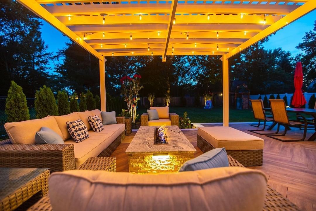 Fire Feature On Your Covered Patio, Solo Fire Pit Under Covered Patio