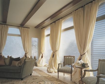 Beige Blackout Roller Blind — Klamath Falls, OR — Absolute Design by Cyndee’s Custom Blinds, Draperies & Custom Closets