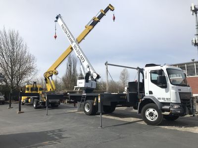 Rigging Service — Lateral Stabilizer On Mobile Crane In Beaverton, OR