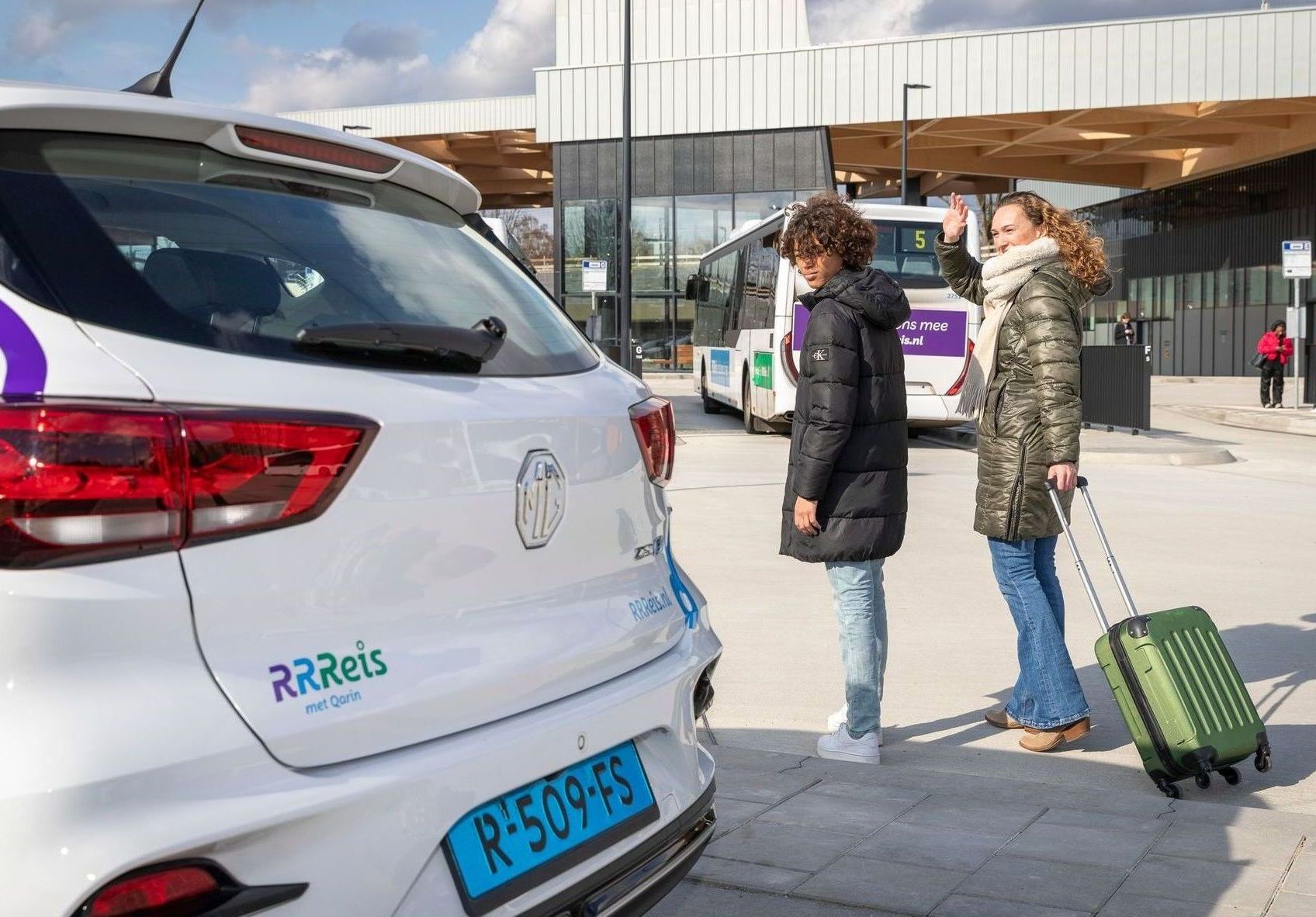 Rapportcijfer 8.4: reizigers van haltetaxiRRReis zijn (zeer) tevreden!