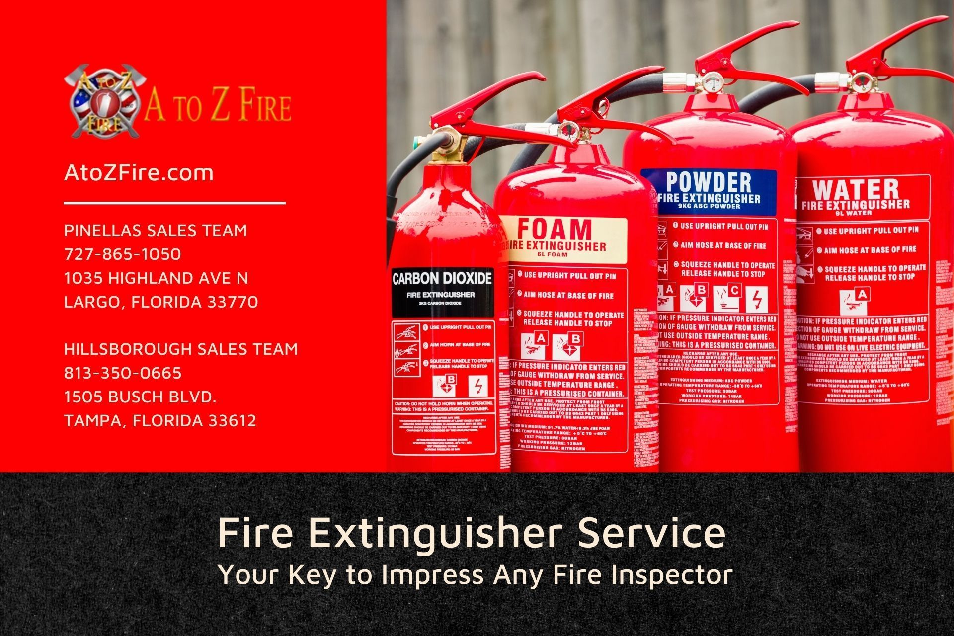Fire Extinguisher Service Your Key to Impress Any Fire Inspector