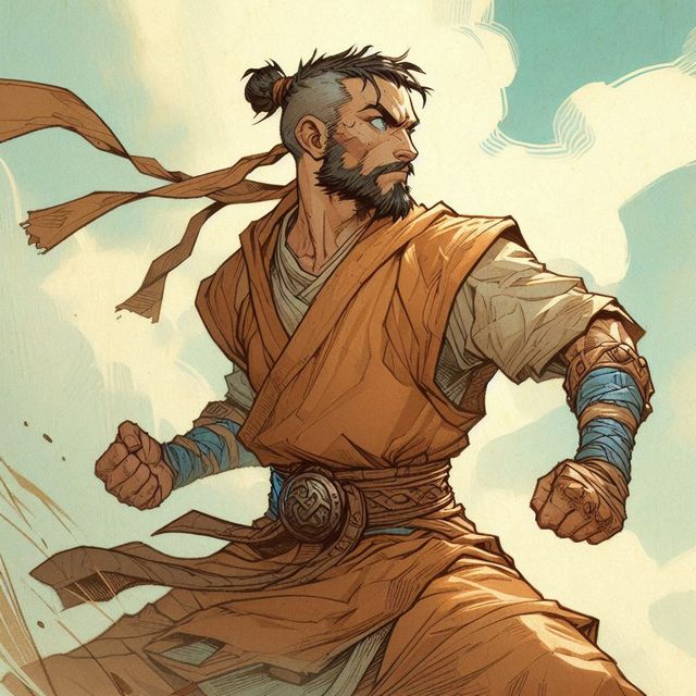 Monk Class | Shattered Realms TTRPG