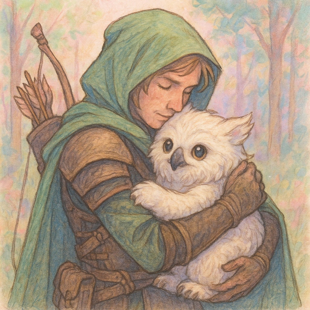 Ranger with Pet Owl Bear