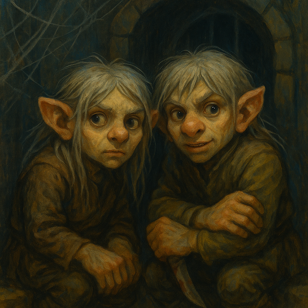 Topsy and Turvy, Wererat Twins