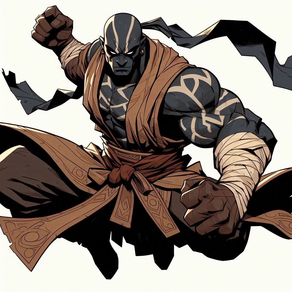 Monk Brawler