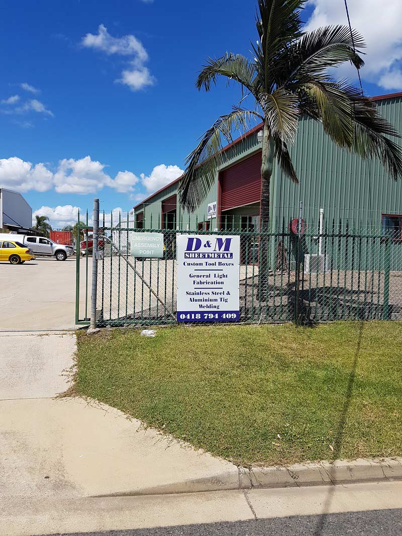 D And M Sheetmetal Fabrication Professionals — D & M Sheetmetal Gladstone QLD