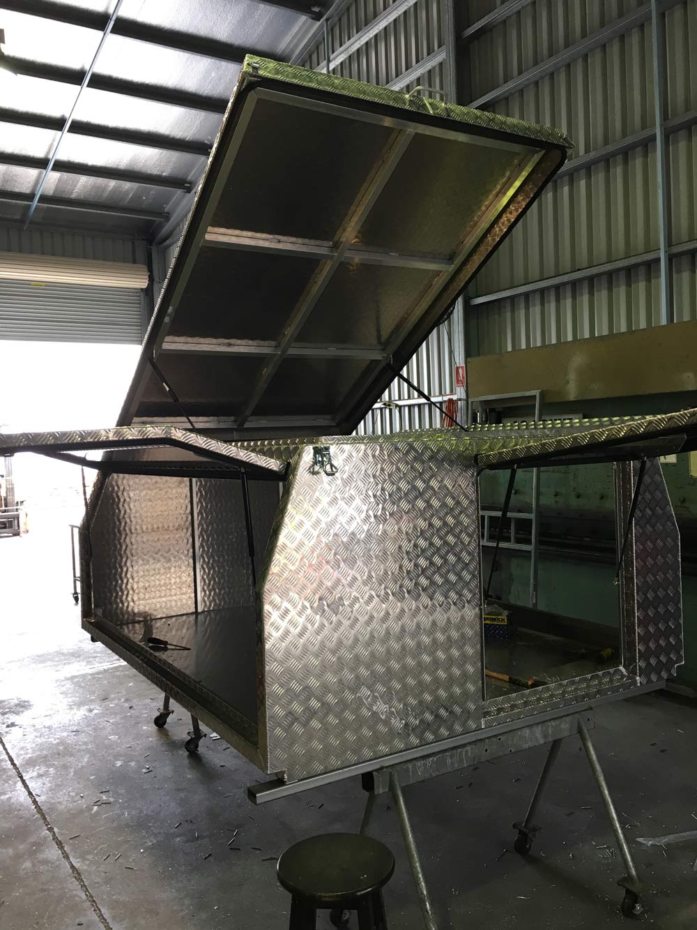 Aluminum Custom Build Fabrication — D & M Sheetmetal Gladstone QLD