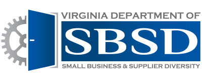 The logo for the virginia department of small business and supplier diversity