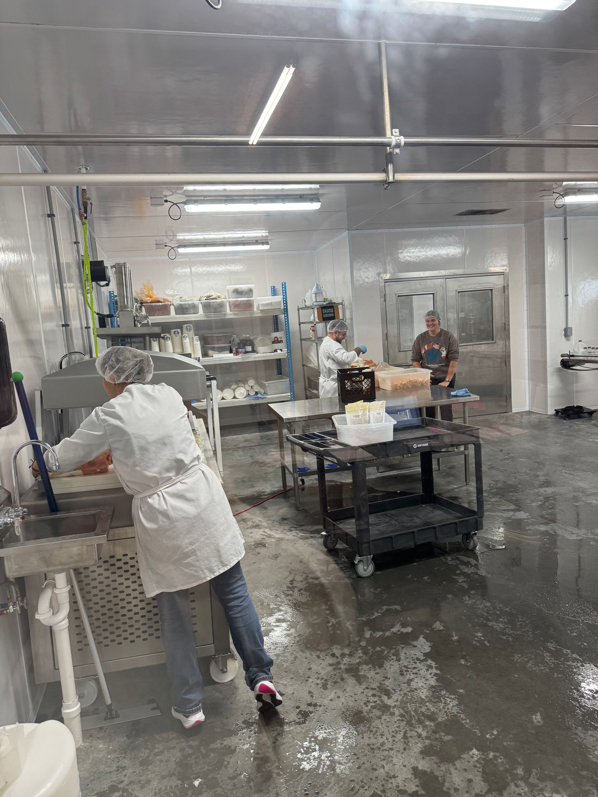 Helpers at Rokeyroad Creamery