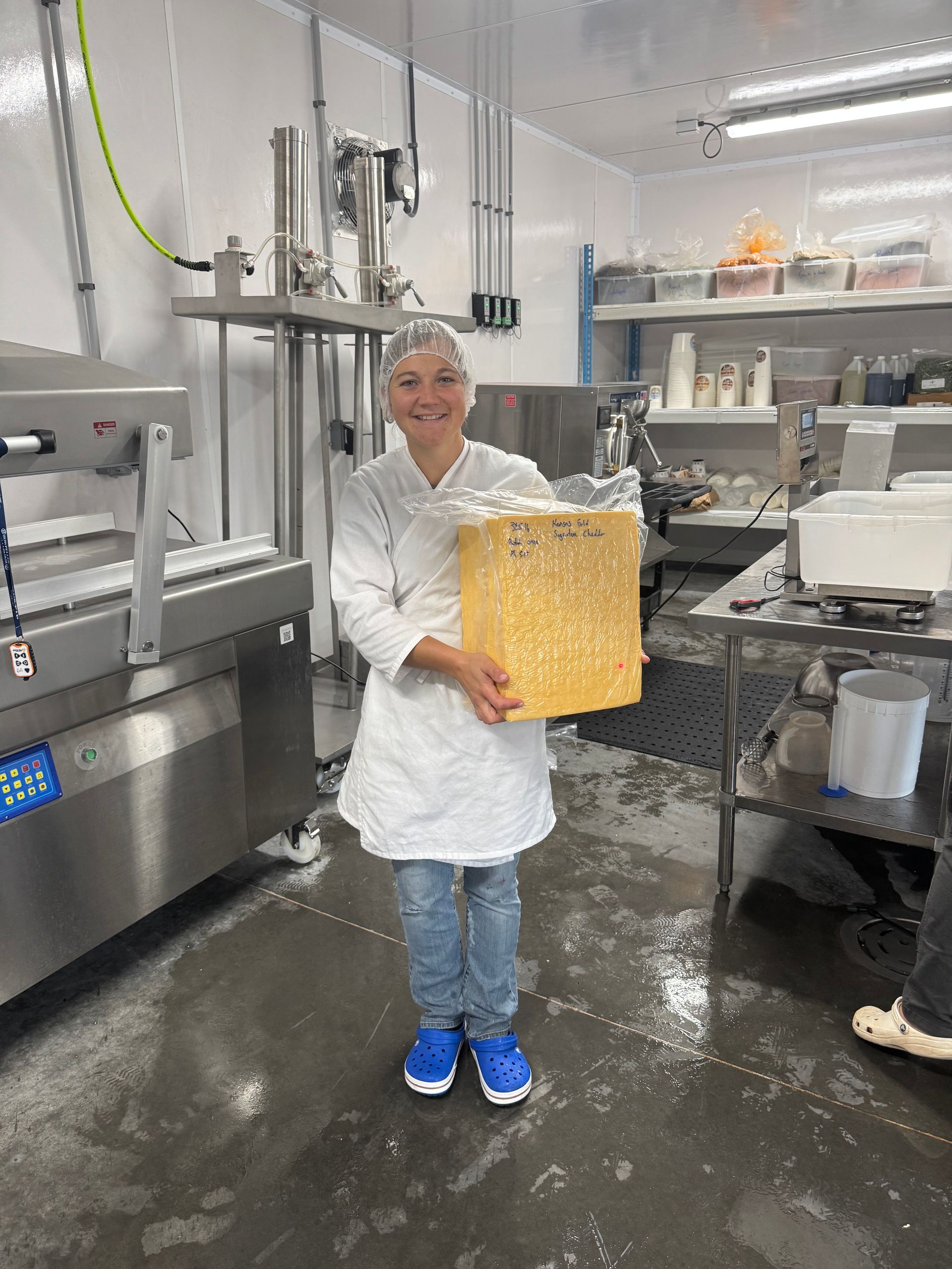 Everyone gets involved at Rokeyroad Creamery