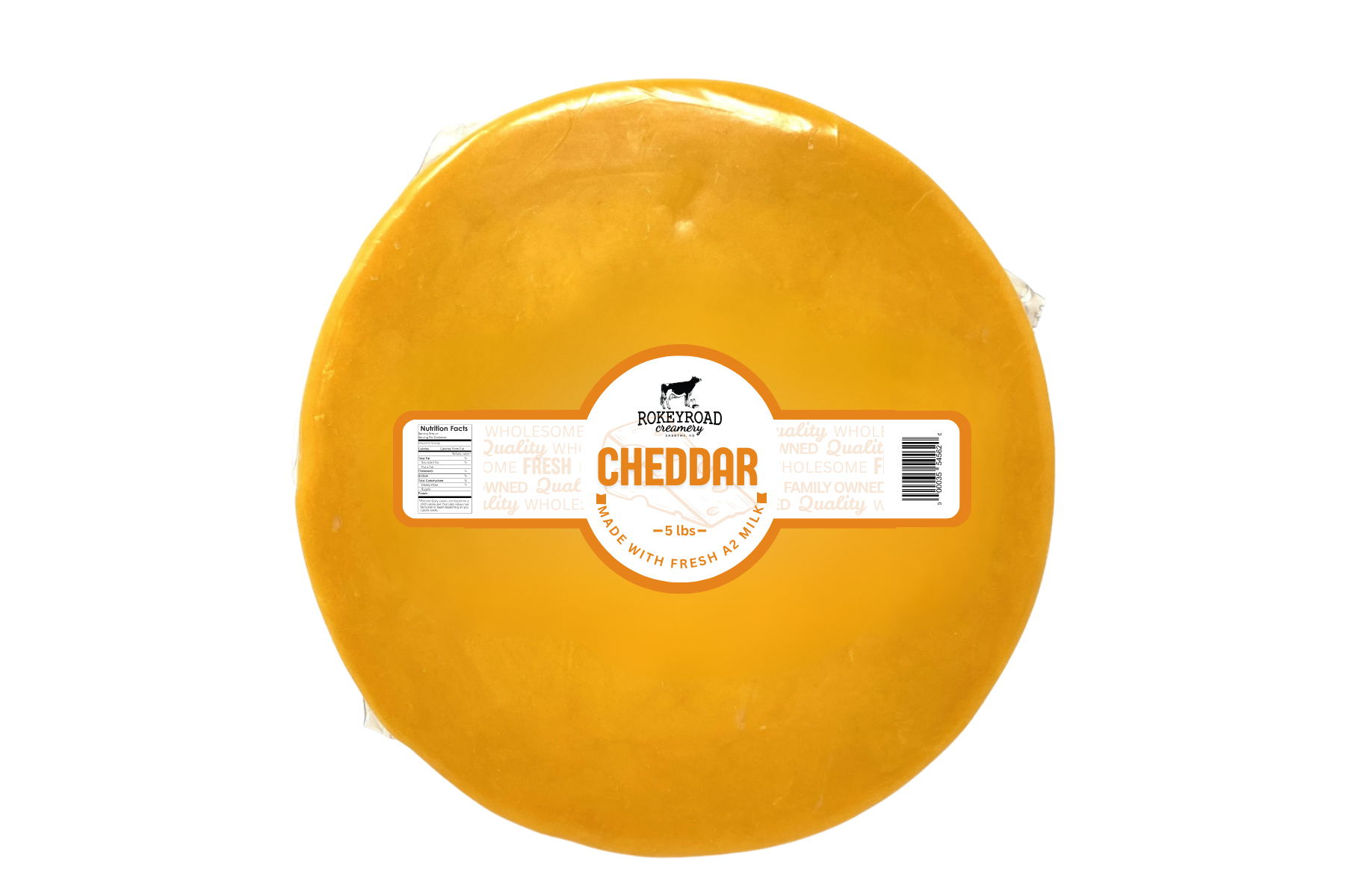 Rokeyroad Creamery Artisan Cheddar Cheese