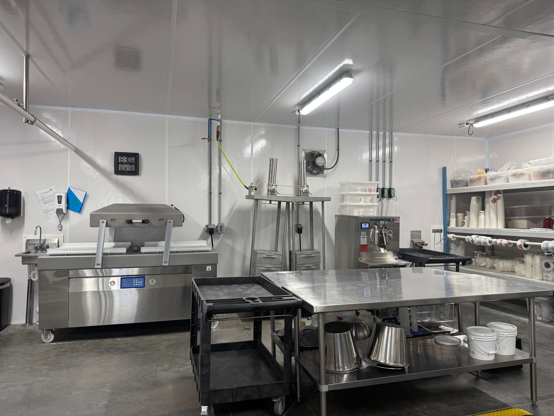 Bottle feeding at Rokeyroad Creamery