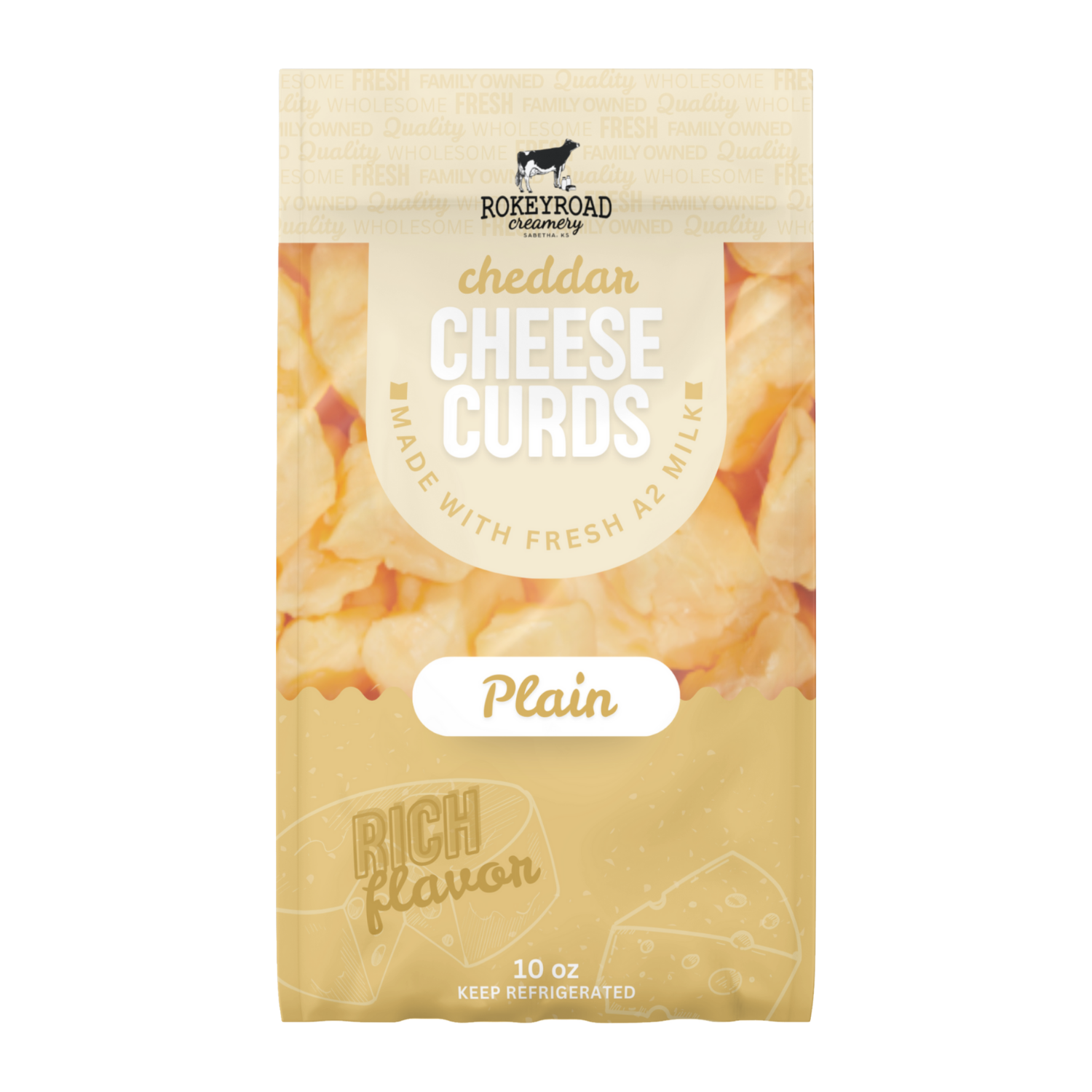 Rokeyroad Creamery Plain Cheese Curds