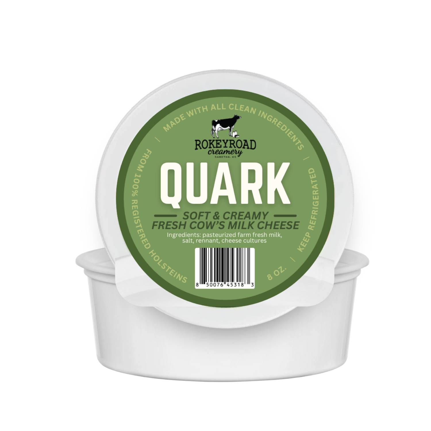 Rokeyroad Creamery Plain Cheese Quark