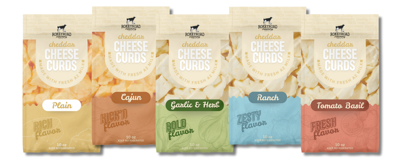 Rokeyroad Creamery Cheese Curd Pouches