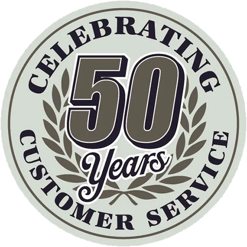 50 Year customer service