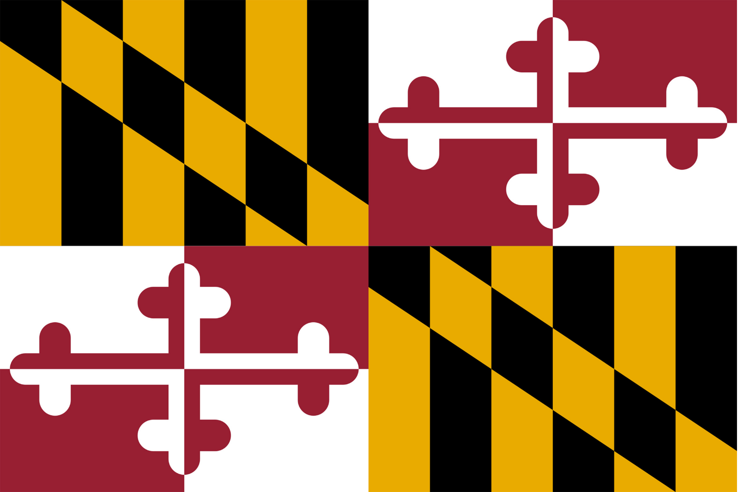 State of Maryland Flag General Contractor Home Remodeling Company Interior Services