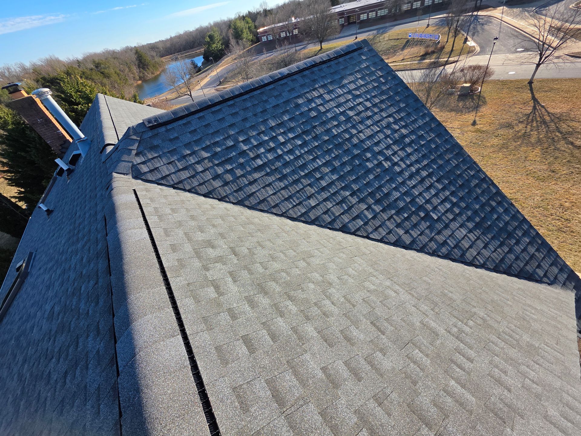 GAF Timberline HDZ Asphalt Roofing System Replacement and Installation in Central Maryland by American Remodeling Corp.